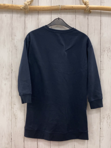 Next  Kleid  Gr. 140  blau bunte Sterne mit Pailetten 