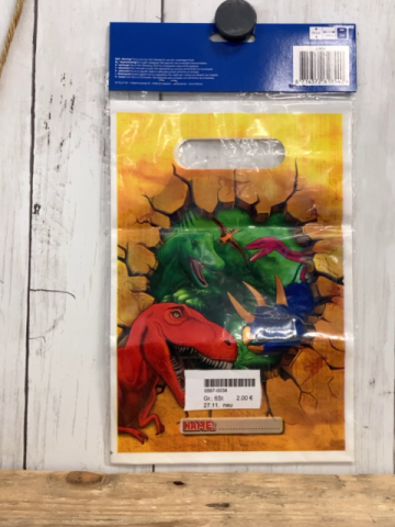 neu  Geschenktüten 6 Stück Dinos