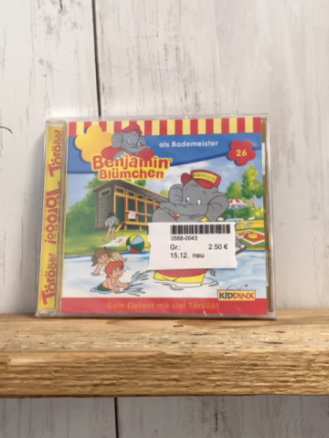 neu  CD Benjamin Blümchen als Bademeister 