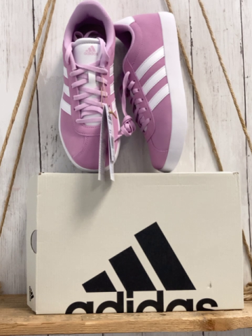 neu Adidas  Schuhe  Gr. 36 2/3   rosa weiße Streifen + Sohle NP 49,99 € 