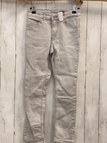 H&M  Hose  Gr. 134  grau Jeans Bund verstellbar 