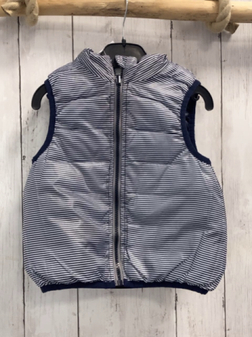 petit bateau Wendeweste Gr. 86  blau gesteppt + blau weiß gestreift