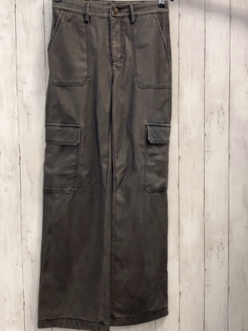 Stradivarius  Hose  Gr. 34  grau lederopitk 