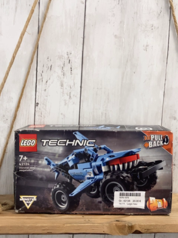 neu  Lego  Gr. 42135  Technik Monster Jam Kasten mit starken Gebrauchsspuren 