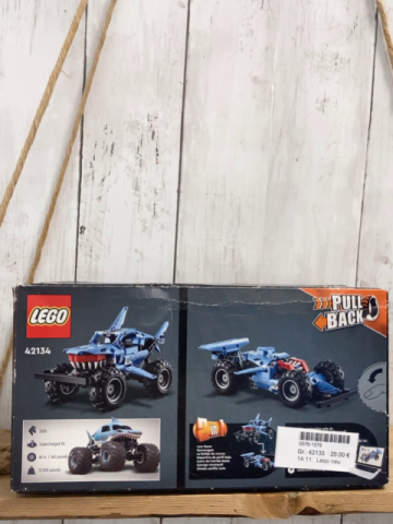 neu  Lego  Gr. 42135  Technik Monster Jam Kasten mit starken Gebrauchsspuren 