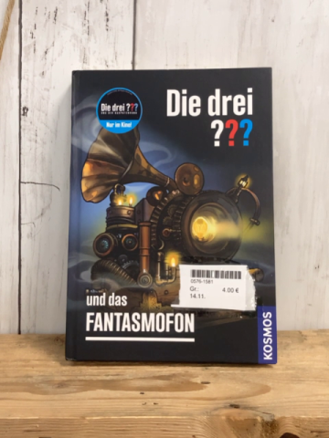   Buch Die drei??? und das Fantasmofon 