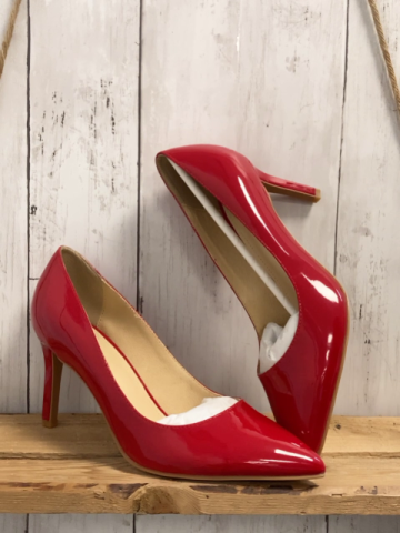 neu Buffalo  Pumps  Gr. 38  rot Lack 