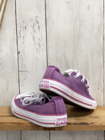 Converse  Leinenschuhe  Gr. 31  lavendel weiße Sohle + Schnürsenkel 