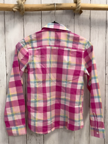 GAP Bluse  Gr. 128  pink weiß mint gelb weiß kariert 