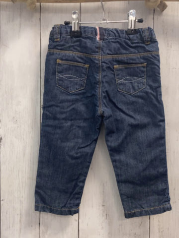 Carter´s  Hose  Gr. 74  blau Jeans gefüttert gelbe Nähte Bund verstellbra 