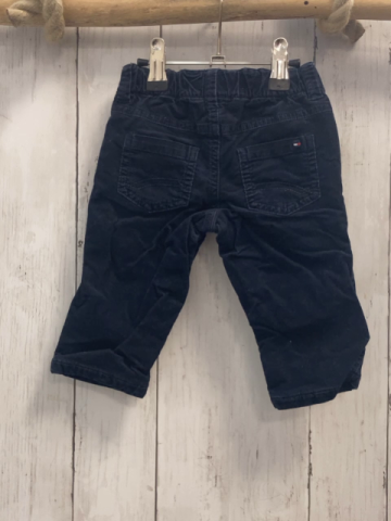 Tommy Hilfiger  Hose  Gr. 68  blau Kord gefüttert Bund verstellbar 