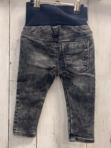 S´Oliver  Hose  Gr. 74  grau jeans blauer Strickbund 