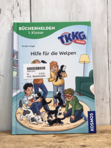 Bücherhelden  Buch TKKG Junior: Hilfe für die Welpen 