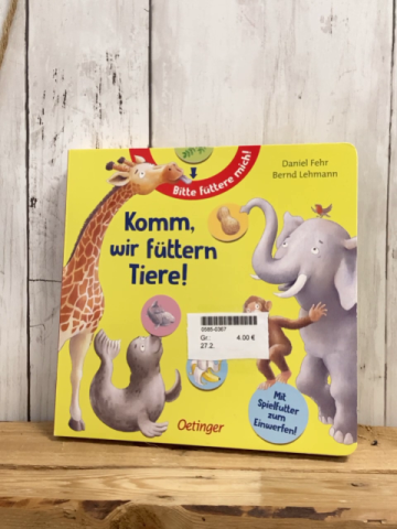   Pappbuch Komm, wir füttern Tiere 