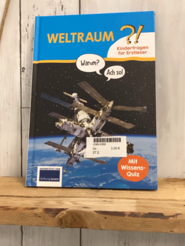   Buch Weltraumr Kinderfragen für Erstleser 