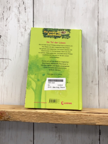 das mag. Baumhaus Buch Im Tal der Löwen