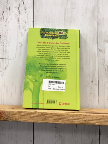 das mag. Baumhaus Buch Auf der Fährte der Indianer