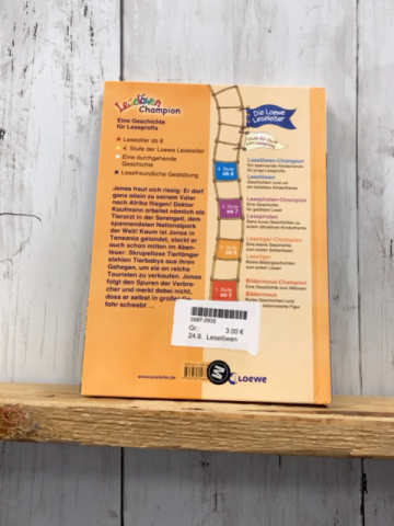 Leselöwen Leselernbuch Tierfängern auf der Spur
