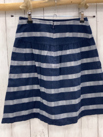 Esprit  Rock Gr. 34  blau graue Streifen 