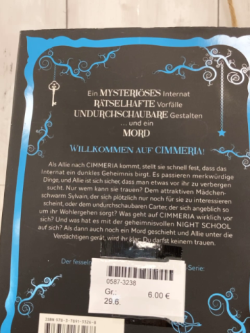   Buch Night School Du darfst keinem trauen