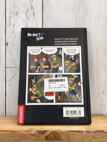 Die drei??? Kids  Buch Strandpiraten Comic 