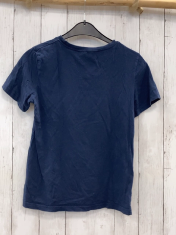 H&M  T--Shirt  Gr. 146/152  blau weiß schwarze Schrift + Controller 