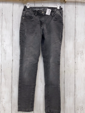   Hose  Gr. 146  grau Jeans Bund verstellbar 