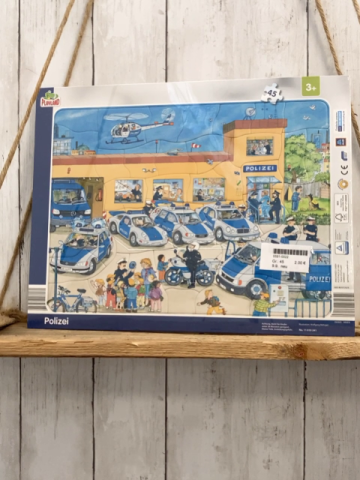 neu  Puzzle  45 Teile  Polizei 