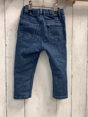 H&M  Hose  Gr. 80  blau Jeans Bund verstellbar 