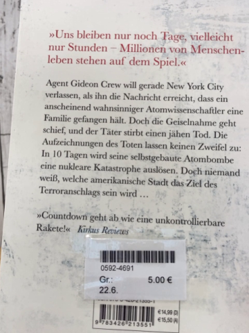  Taschenbuch Jede Sekunde zählt