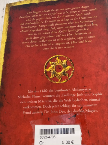   Buch Der dunkle Magier Die Geheimnisse des Nicholas Flamel 
