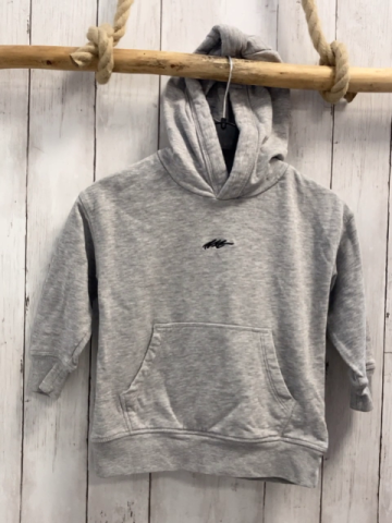 Next  Pullover  Gr. 104  hellgrau Kapuze 