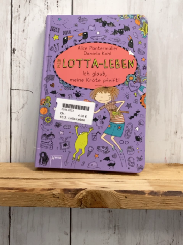 Lotta-Leben  Buch Ich glaub, meine Kröte pfeift 