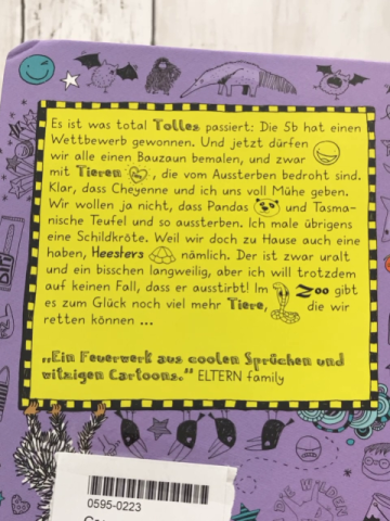 Lotta-Leben  Buch Ich glaub, meine Kröte pfeift 