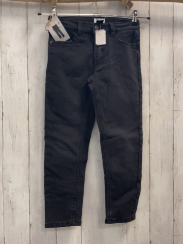 neu Hose Gr. 140  grau Jeans Bund verstellbar