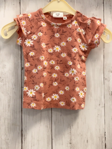 Feetje  T-Shirt  Gr. 68  rost Blumen 