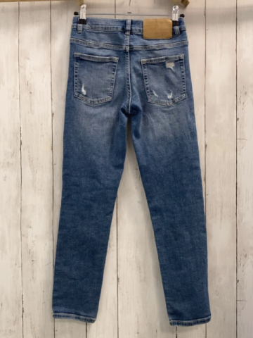 Zara  Hose  Gr. 152  blau Jeans Bund verstellbar