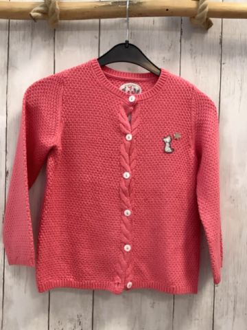 sergent major Strickjacke Gr. 116  himbeere