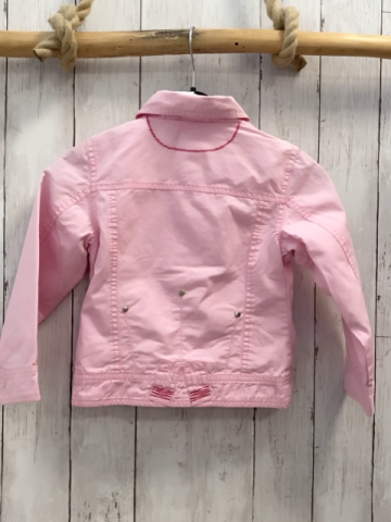  Jacke Gr. 104  rosa Rüsschen