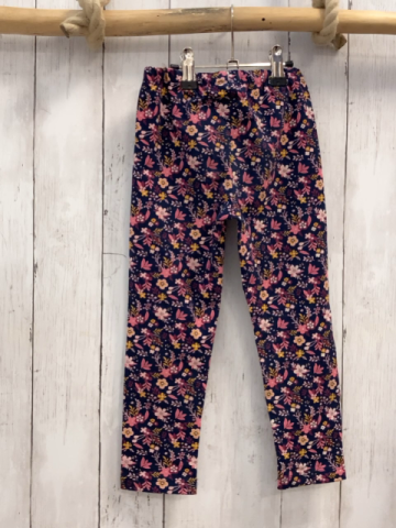  Leggings Gr. 104  blau senf rosa Blumen