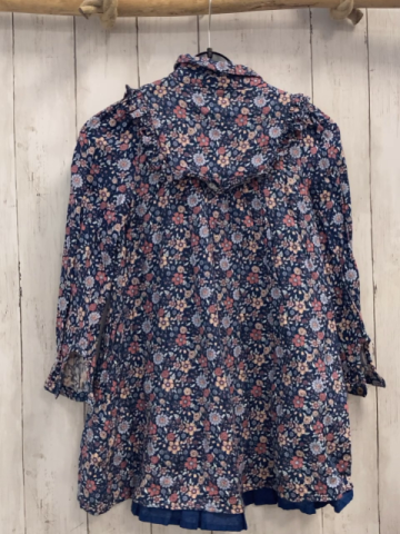 The Prairie  Kleid  Gr. 116  blau bunte Blumen 