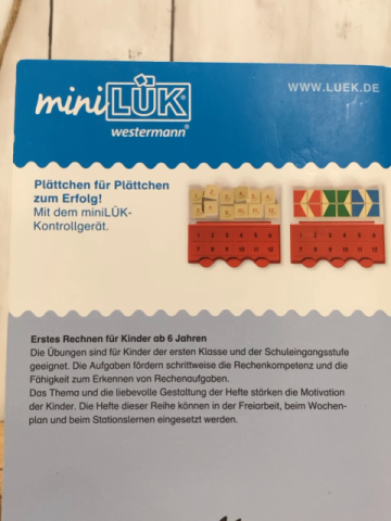 Lük Minilük  Erstes Rechnen Pferde 