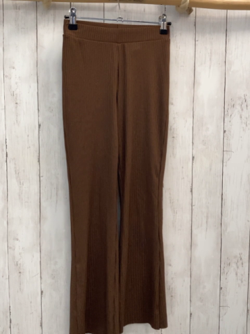 H&M  Leggings  Gr. 146  braun Rippen 