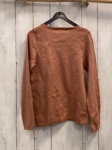 neu H&M  Pullover  Gr. 134/140  bronze mit Glitzer NP 9,99 € 