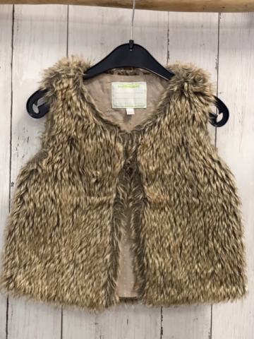 Vertbaudet Weste Gr. 110  Kunstfell