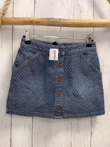 Benetton Rock Gr. 146  blau Jeans Rauten 