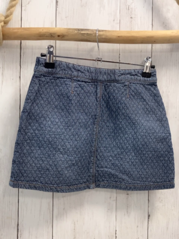 Benetton Rock Gr. 146  blau Jeans Rauten 