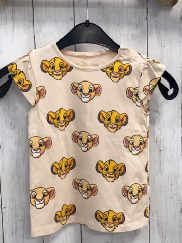   T-Shirt  Gr. 110  lachs König der Löwen 
