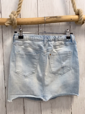 H&M  Rock Gr. 152  hellblau Jeans Bund verstellbar