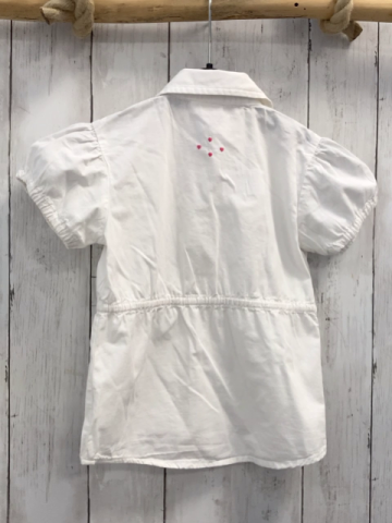 Pre Natal  Sommerbluse  Gr. 98  weiß Rüschen 